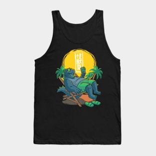 Kaiju Summer Ice Cream - Cute Sun Gift Tank Top